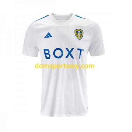 Koszulka Leeds United Domowe Koszulki Piłkarskie 2023-2024 Krótki Rękaw